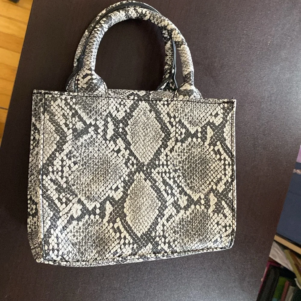 Snakeskin Pattern clutch Women's Handbag small Purse